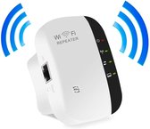 Bol.com Vitalify® Wifi Repeater/Extender - Wit - Wifi Versterker Stopcontact 300Mbps - 2.4 GHz - Booster aanbieding
