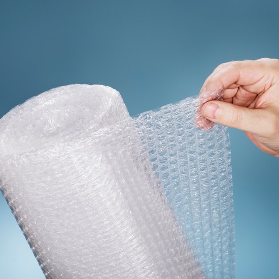 Sterke Noppenfolie 1m × 10m - Bubbeltjesplastic - Bubbel folie - Perfect voor inpakken, verhuizen en opslag - 100cm × 1m - Merkloos