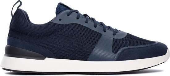 Clarks Zwarte Vrijetijdssneakers voor nen Black