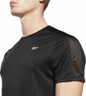 Men’s Short Sleeve T-Shirt Reebok Workout Ready Tech Black