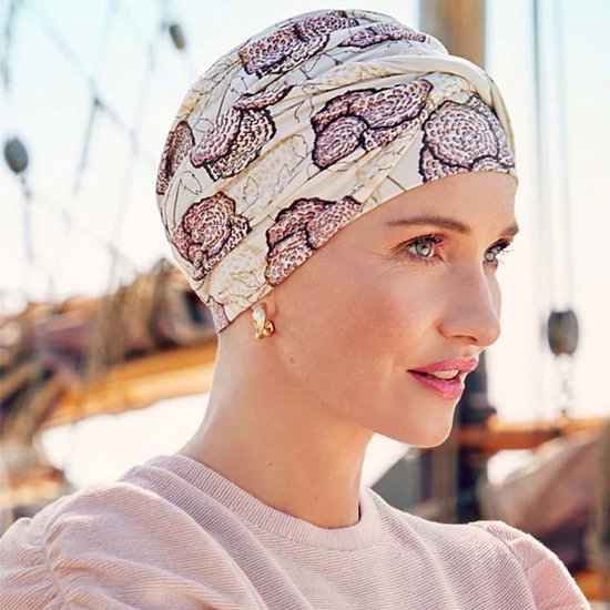 Turban Shakti - imprimé - christine headwear - chimio