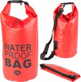 Waterproof Drybag - Drybag 20 Liter - Waterdichte tas – Strandtas - Rood
