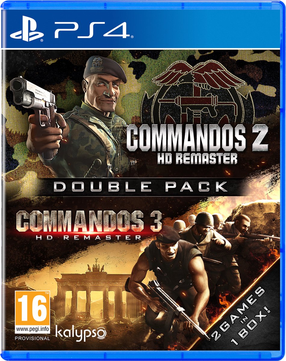 Commandos 2 & 3 - HD Remaster Double Pack - PS4