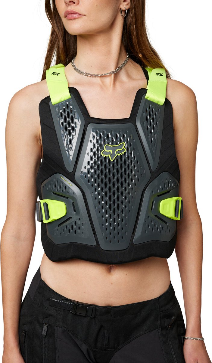 Gilet de protection AIRFRAME PRO JACKET FOX Noir/Blanc