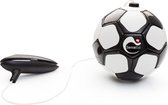 Senseball Voetbal - Techniekbal aan koord - Skillbal - Voetbaltrainer - Trainingsbal - Wit / Zwart | Maat: 3