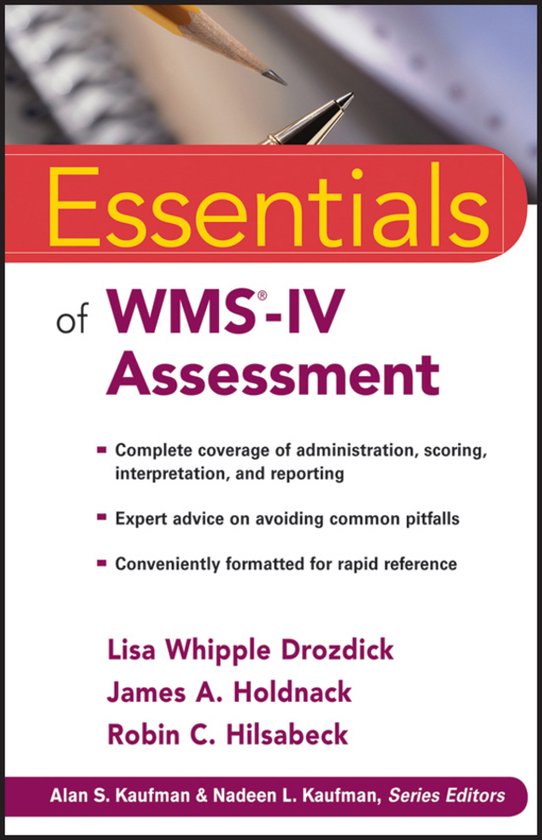 Essentials of WMS-IV Assessment - cover