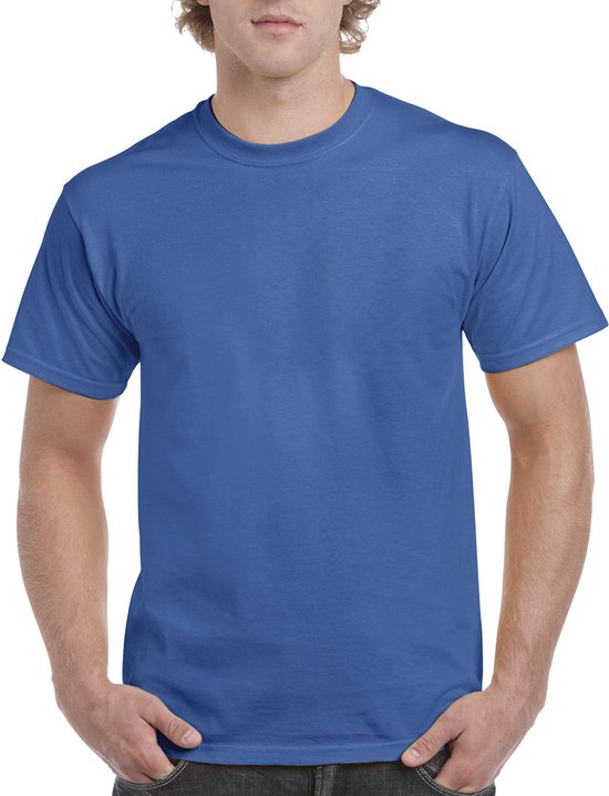T-shirt met ronde hals 'Ultra Cotton' Gildan Kobaltblauw - 3XL
