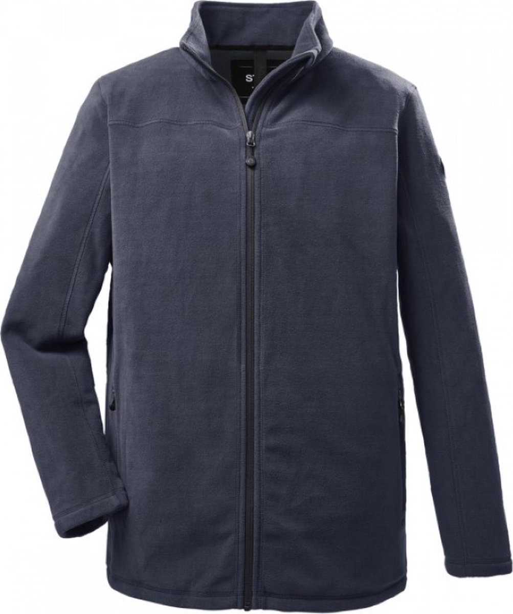 STOY heren fleece vest fleece vest heren buikmaat donkerblauw 38468