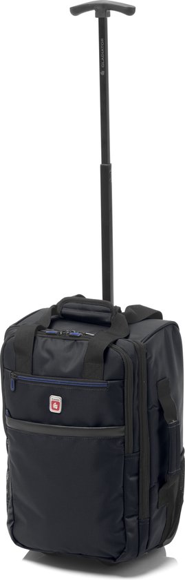 Foto: Gladiator 0700 2 wielen rugzak trolley 40 cm laptop compartiment