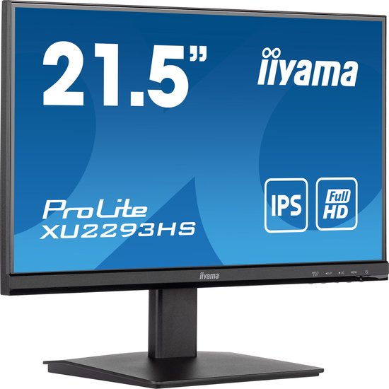 iiyama ProLite XU2293HS-B5 - 22 Inch - IPS - Full HD - Iiyama