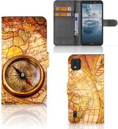 GSM Hoesje Nokia C2 2nd Edition Magnet Case Kompas