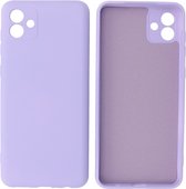 Coque de téléphone Fashion Backcover - Coque de couleur - Convient pour le Samsung Galaxy A04e - Violet
