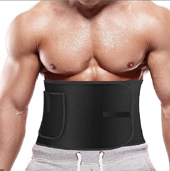 Pain&Gain buik riem taille trainer - corset - Waist Trainer - Entraîneur de taille - for Men Women Weight Loss Waist Trimmer for Home Gym and Workout Easy to Clean Sweatband Slim Body - Pain&Gain