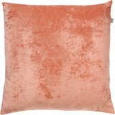 Dutch Decor SKY - sierkussen 45x45 cm - velvet - Muted Clay - roze - Inclusief binnenkussen - Luxe kussens voor woonkamer & bank