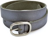 Kidzzbelts Meisjesriem 1710 - Blauw - 85 cm