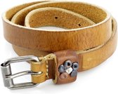 Kidzzbelts Meisjesriem JeanskinderriemVintage 1807 - Naturel - 65 cm