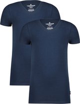 Vingino Jongens t-shirt - Blauw - Maat 98/104
