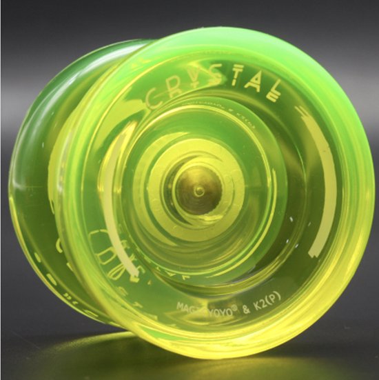 Foto: Magicyoyo k2 crystal responsive jojo geel