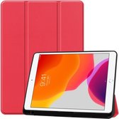 Hoesje Geschikt voor Apple iPad 3/4 magnetische Wallet case/book case/hoesje kleur Rood
