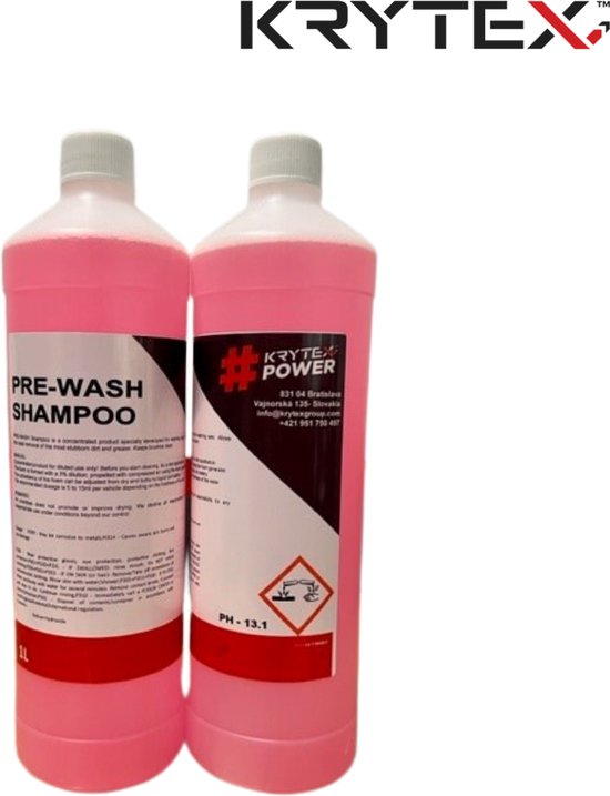 KRYTEX™ Car Detailing Prewash snow foam shampoo Car Cleaning
