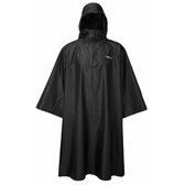 Trekmates Deluxe Zwart Poncho Uniseks