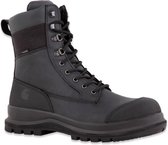 Carhartt F702905 Men’s Detroit Rugged Flex® Waterproof Insulated S3 High Safety Work Boot - Black-Black-46