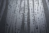 Fotobehang Abstract Water Drops | XXL - 312cm x 219cm | 130g/m2 Vlies