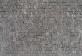 Fotobehang Stone Wall | XXXL - 416cm x 254cm | 130g/m2 Vlies