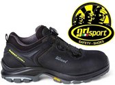 Grisport Constrictor var 12 black nabuk S3 Werkschoenen maat 47