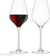 Final Touch - Bordeaux wijnglazen Loodvrij DuraSHIELD Titanium Crystal - Set van 2