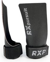 RXpursuit - No de Chalk - Poignées CrossFit sans doigts Ultra collantes - Poignées sans trous - Similicuir - Poignées sans doigts - Zwart