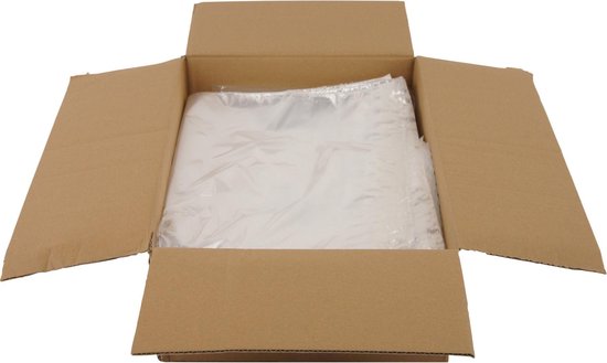 Transparante kleding zakken | 50 x 60 cm | 500 stuks | bol.com