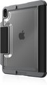 STM DUX Plus - geschikt voor de iPad 10th gen - extra valbescherming - zwart