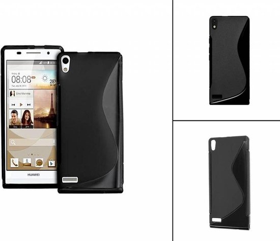 Hoes voor Huawei Ascend P6, Soft Siliconen Case | bol.com