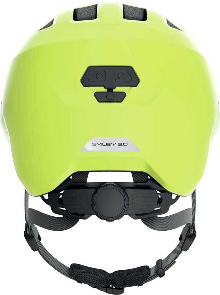 Abus Smiley 3.0 - Fietshelm - Kinderen Shiny Yellow M (50 - 55 cm)