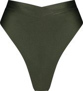 Hunkemöller Dames Badmode Bikinibroekje Crete - Groen - maat L