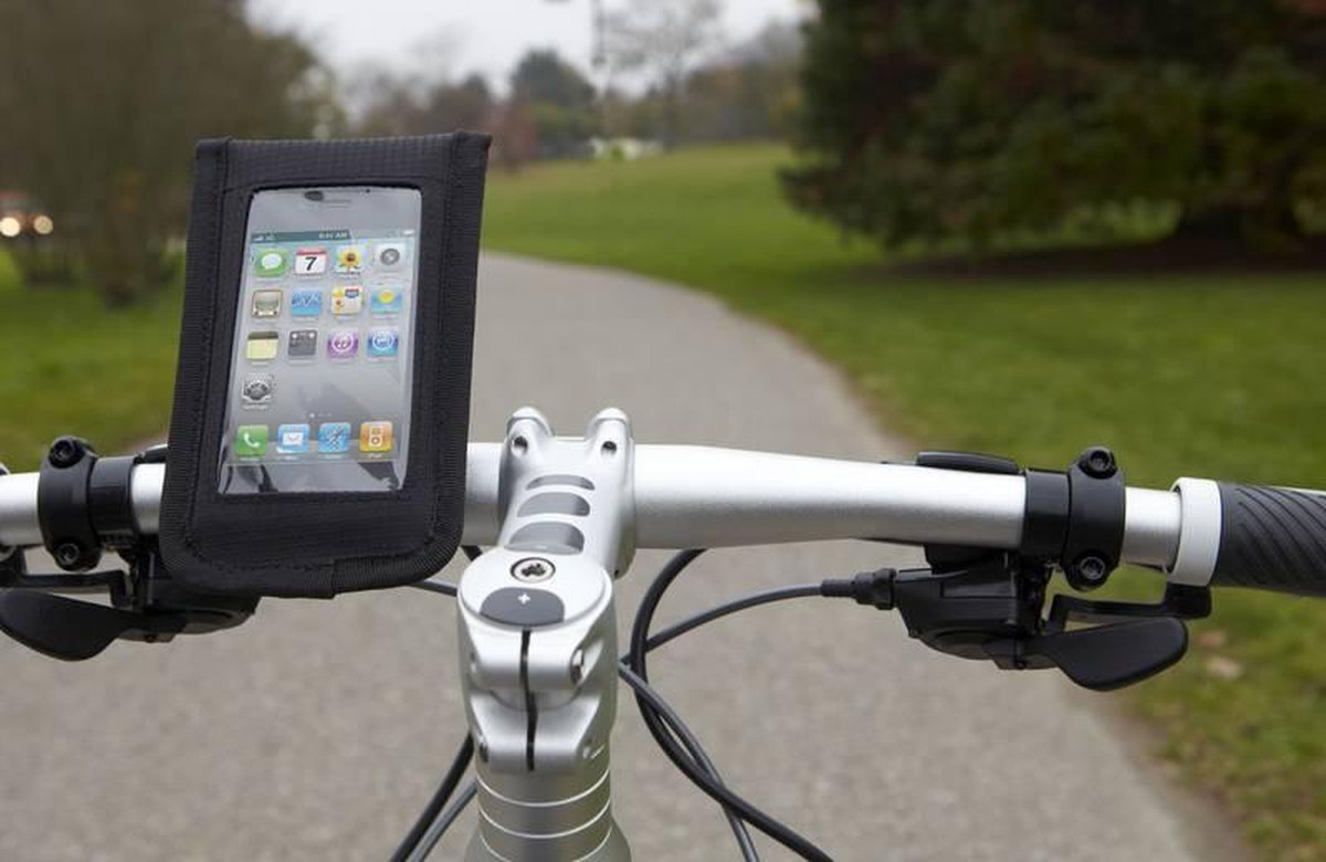 Fischer Fahrrad 86250 Smartphone-Stuurhouder Zwart