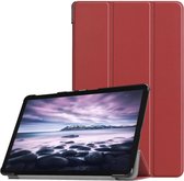 Samsung Galaxy Tab A 10.5 (2018) Tri-Fold Hoes Rood