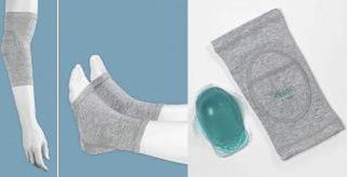 Hiel- en elleboog beschermer met gel - Small 15-23 cm - per paar