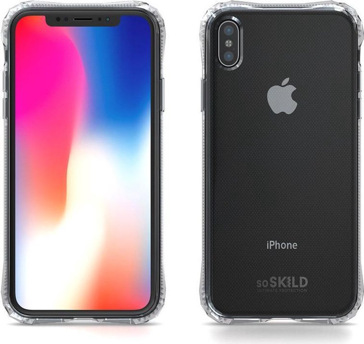 SoSkild Absorb Impact Case Transparant voor iPhone Xs Max | bol.com