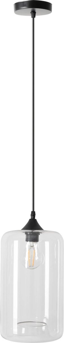 TooLight APP310-1CP Plafondlamp - E27 - Ø 18 cm - Zwart