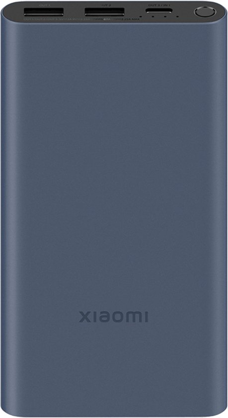 Batterie Externe Xiaomi 10000 mAh - 22.5W - Zwart