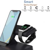 DrPhone 2-in-1 NEX - Wireless Charger - Draadloos laden - Qi Lader - Geschikt voor o.a iPhone / Apple Watch  - Oplaadstation voor de Apple Horloge Watch  / iPhone 11/ 11 Pro Max / XS / XR / X