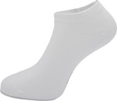 Boru Bamboe Sokken Short - Wit - 3 x 2-pack - 36/40