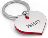 Akyol - pride sleutelhanger sleutelhanger hartvorm - Lgbt - regenboog - gay - lesbian - transgender - respect