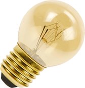 Kogellamp goud 40W grote fitting E27