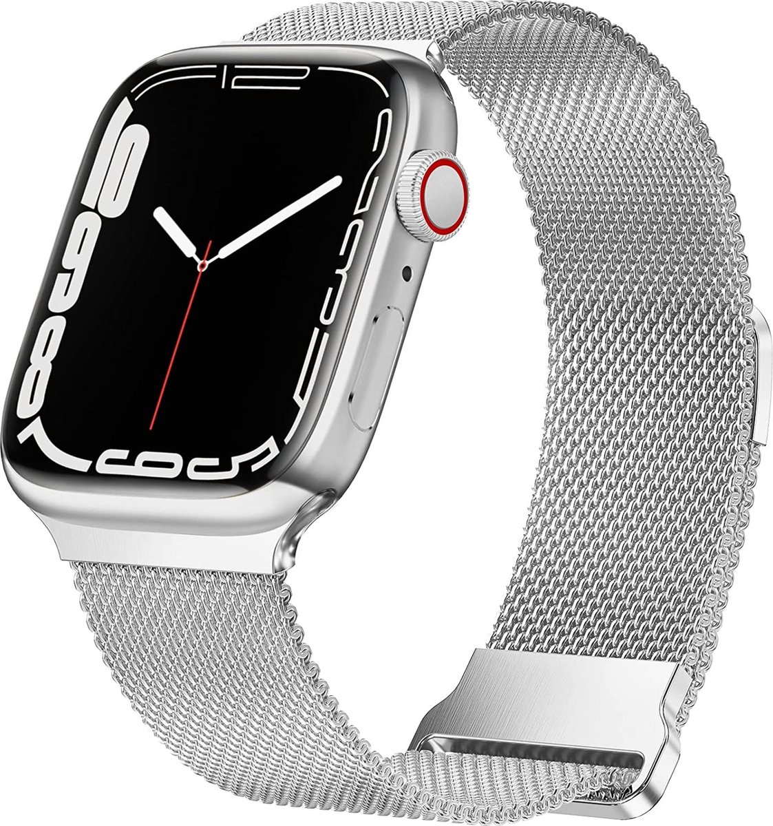 Strap it Milanese band Geschikt voor Apple Watch bandje Series. bol