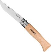 Opinel zakmes no.8 rvs hout