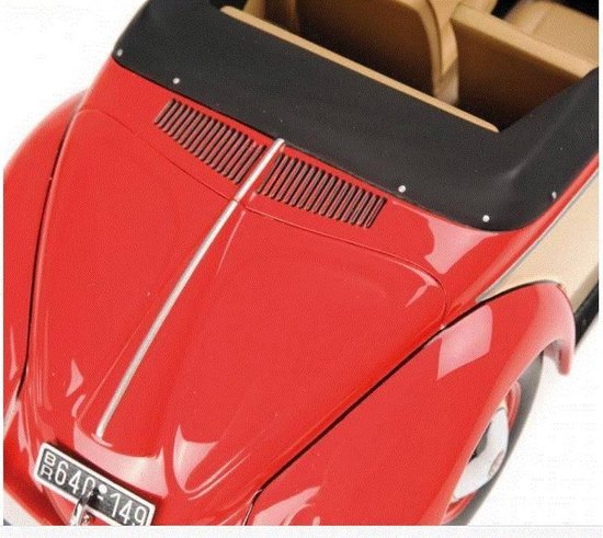 Norev 1/43 Volkswagen Hebmüller Cabriolet 1949 - Noir/beige - Métal - 840014