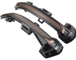 XEOD Dynamische LED richtingaanwijzer geschikt voor Volkswagen Golf 8 - Canbus - Spiegel knipperlicht - Buitenspiegel - Set van 2